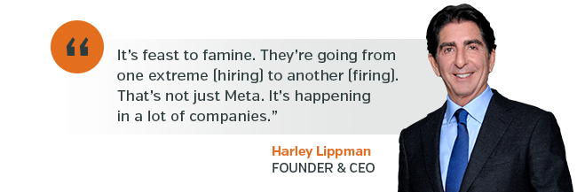 Genesis10 CEO Harley Lippman on New Layoffs at Meta