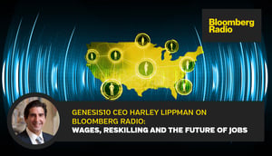 LinkedIn_Harley Lippman on Bloomberg Radio Wages, Reskilling and the Future of Jobs