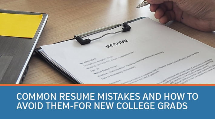 Common resume mistakes and how to avoid them-for new college grads